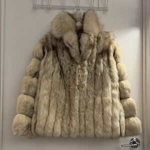 Luxurious Real Fox Fur Coat
